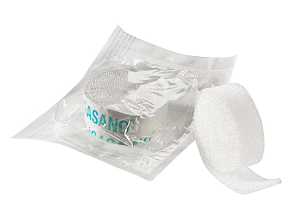 Ligasano steril Wundband miko+Wundputzer  in der sterilen Einzelverpackung