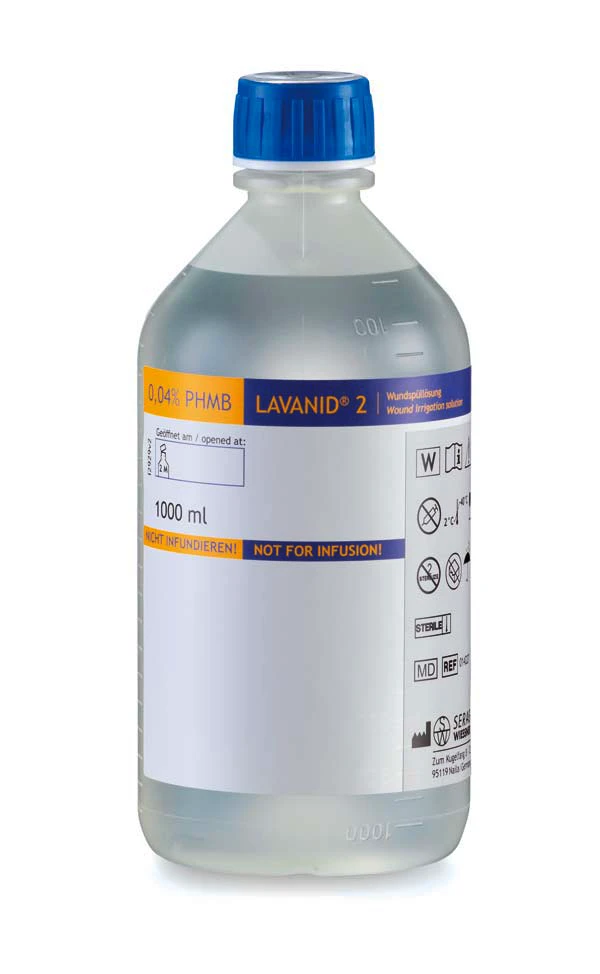Lavanid 2 Wundspüllösung, 1 Liter Flasche