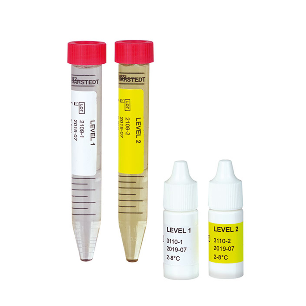 Servotest Kontrollurin Fläschchen Set mit Normal- und Abnormal-Werten zur Teststreifen-Validierung