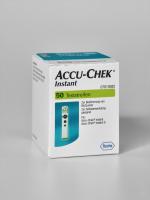 Accu-Chek Instant Teststreifen Packung mit 50 Sensoren für Blutzuckermessgeräte