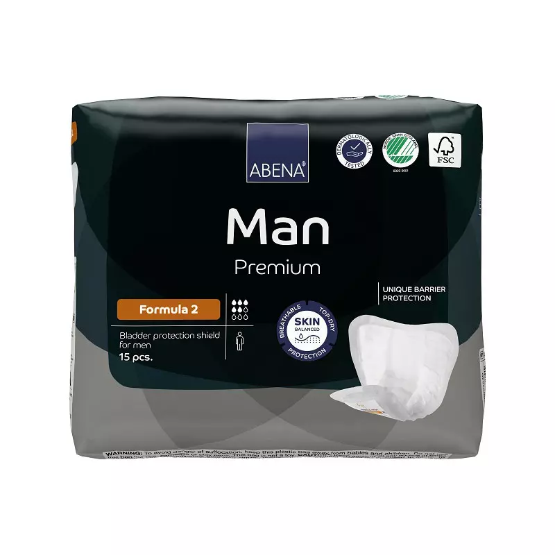 ABENA Man Formula 2 Premium Slipeinlagen für Männer