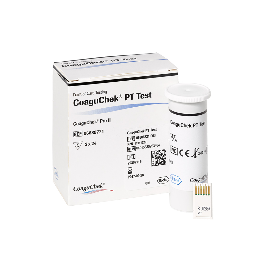 CoaguChek PT - Teststreifen zur Bestimmung der Prothrombinzeit