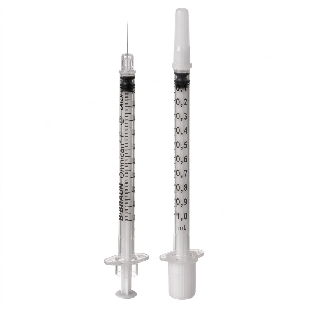 B. Braun Omnican®-F Feindosierungsspritze 1 ml, 100 Stück