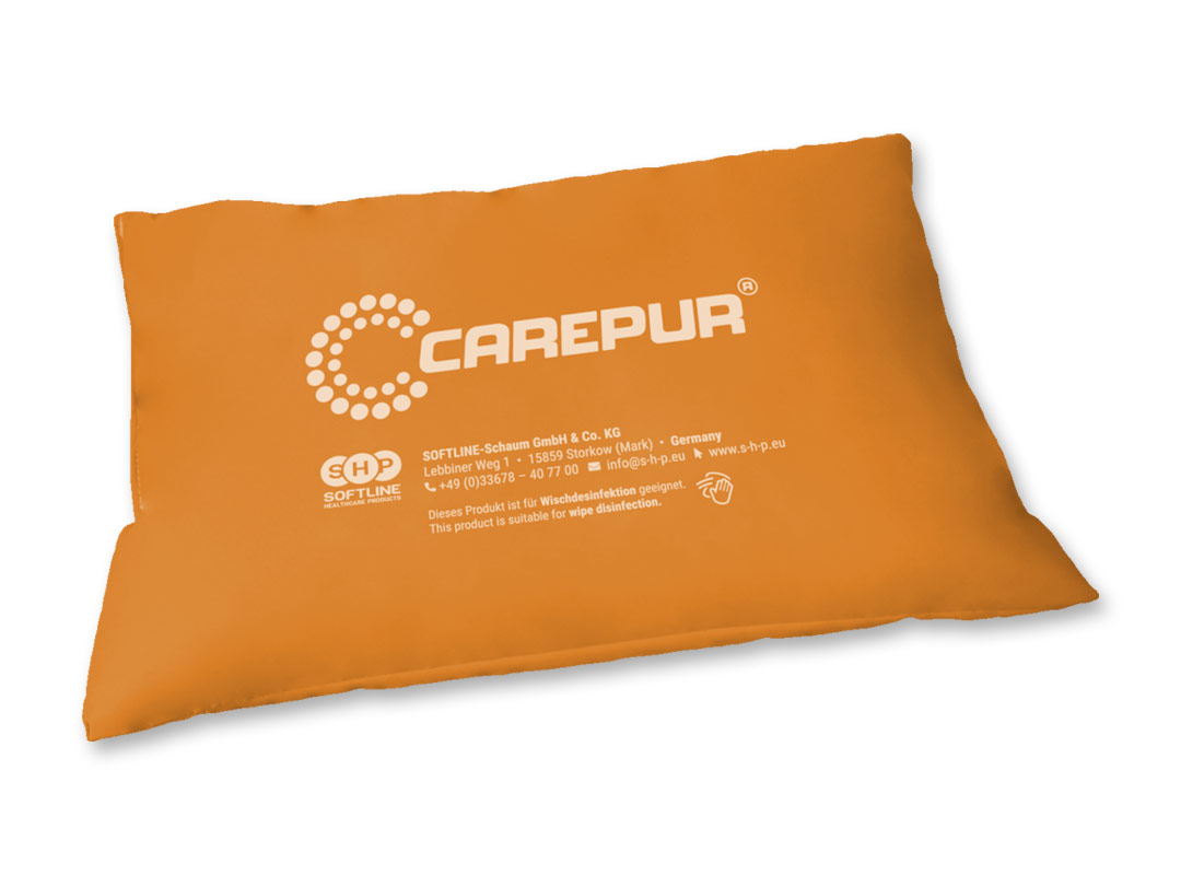 CAREPUR Universalkissen, Lagerungskissen Orange