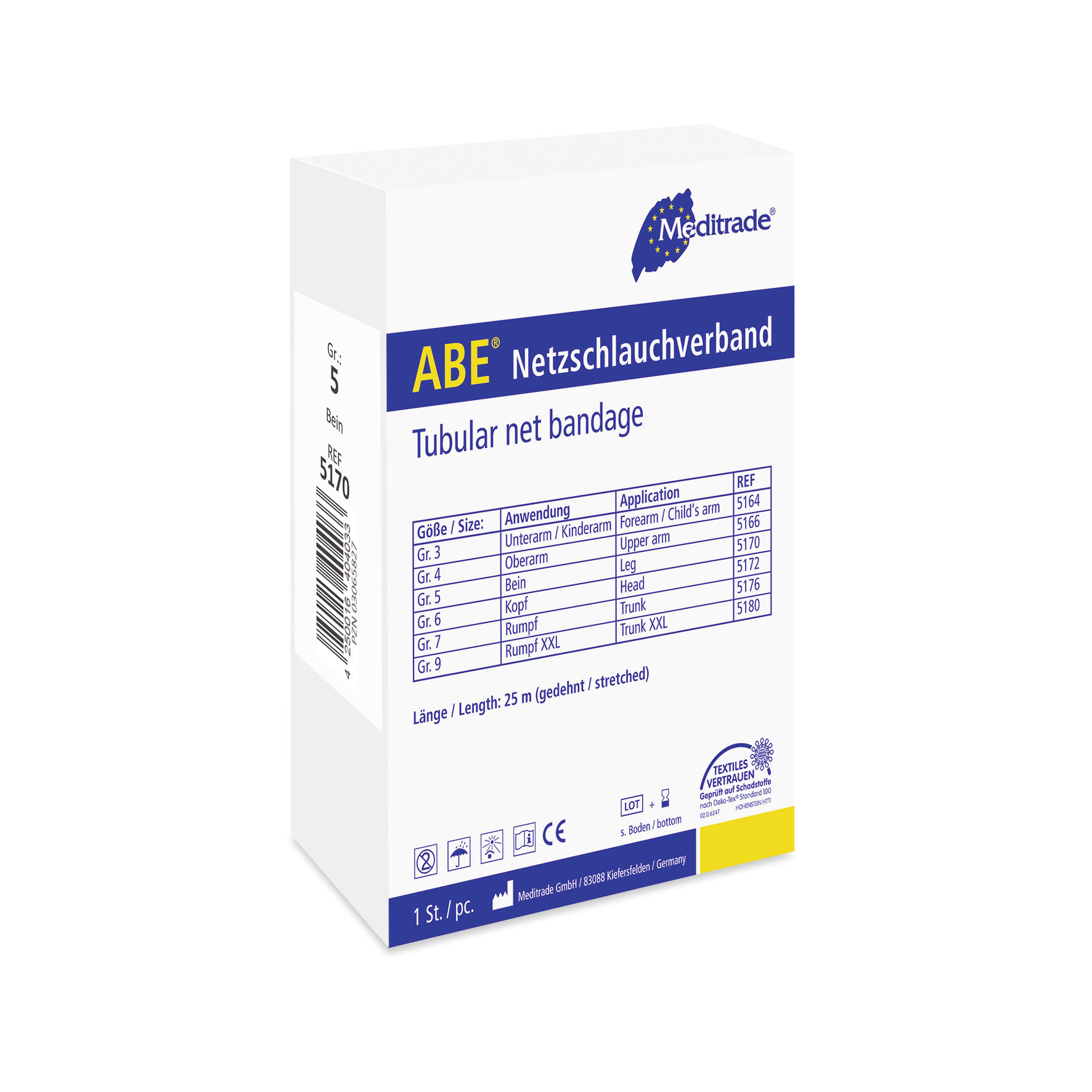 ABE® Netzschlauchverband von Meditrade zur Fixierung von Verbänden