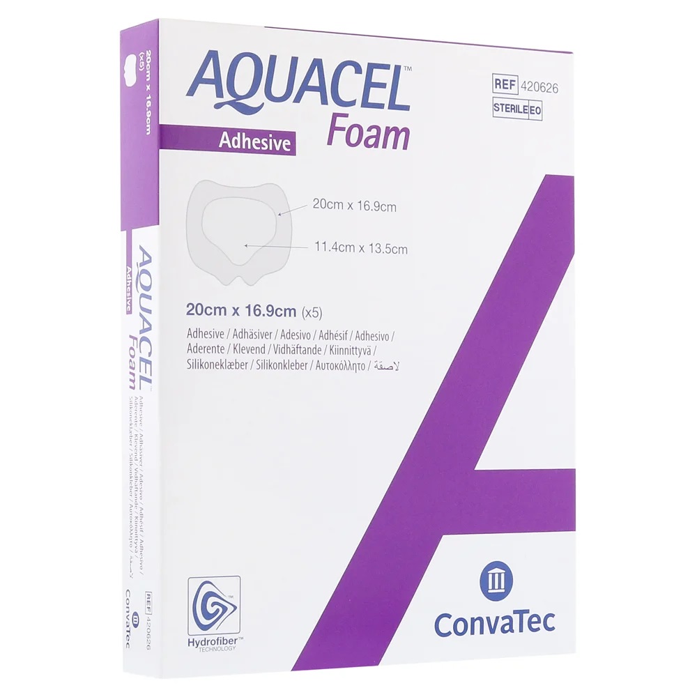 Aquacel foam adhäsiv - Sakral Schaumverband