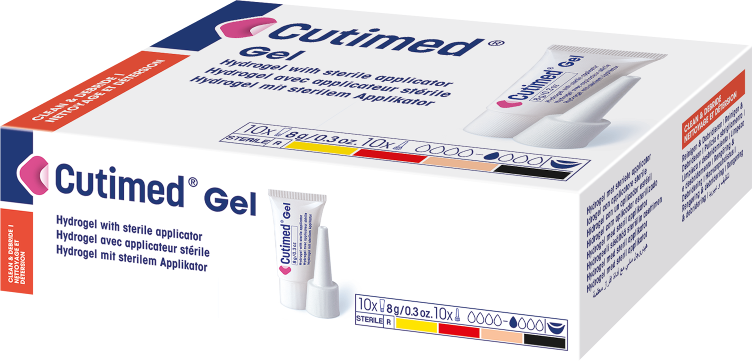Cutimed Gel - Hydrogel mit sterilem Applikator