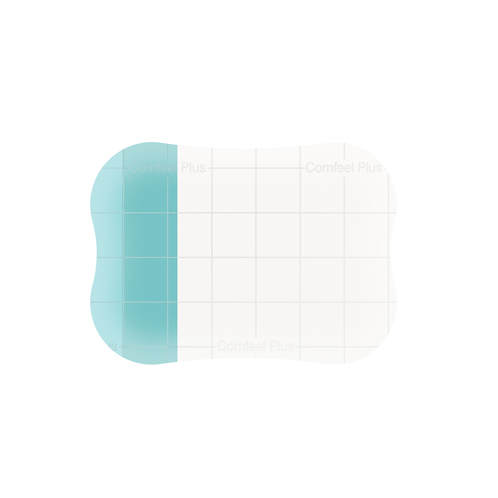 Transparenter Hydrokolloidverband zur feuchten Wundheilung, 5 x 7 cm Coloplast Comfeel Plus Transparent