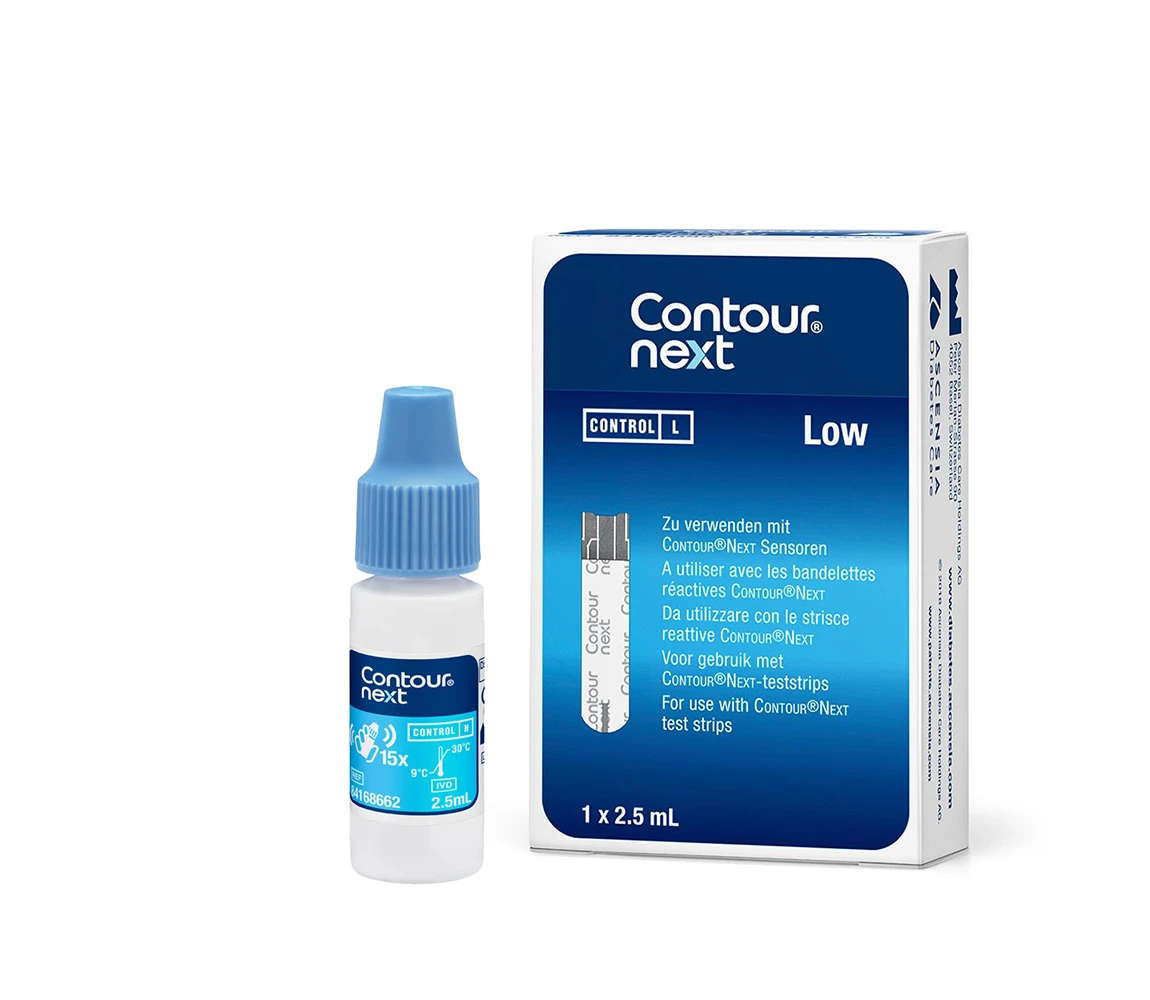Contour® next Kontrolllösung Fläschchen zur Funktionsprüfung von Blutzuckermesssystemen