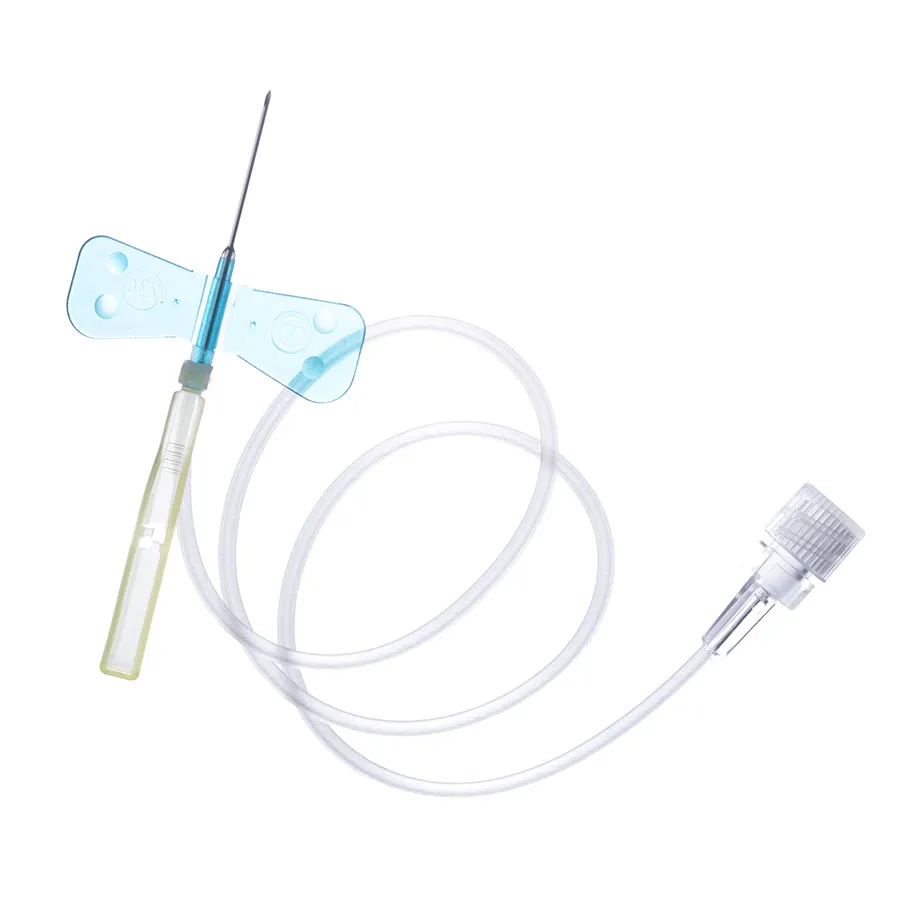 Integrierter Sicherheitsmechanismus des Terumo Surflo® Sicherheits-Perfusionsbestecks