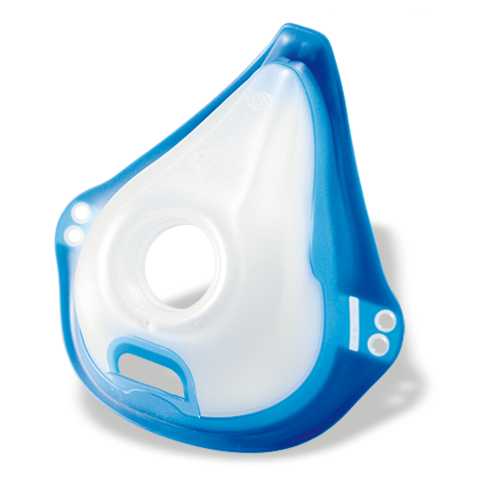 Transparente, weiche PARI Erwachsenenmaske Soft für Kompressor-Inhalationsgeräte