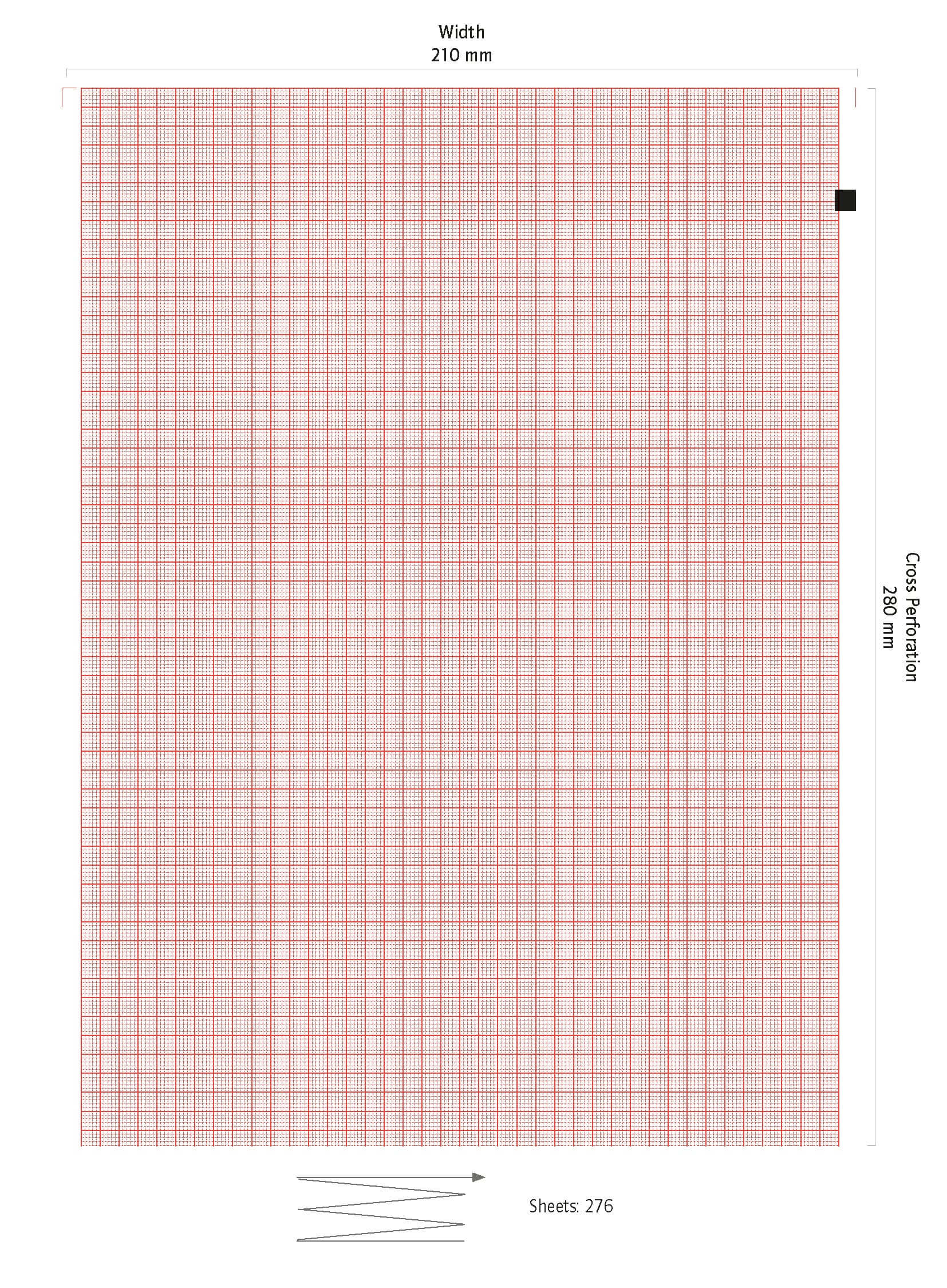 Schiller EKG-Papier für Cardiovit AT-60, CS-100 und SV-100