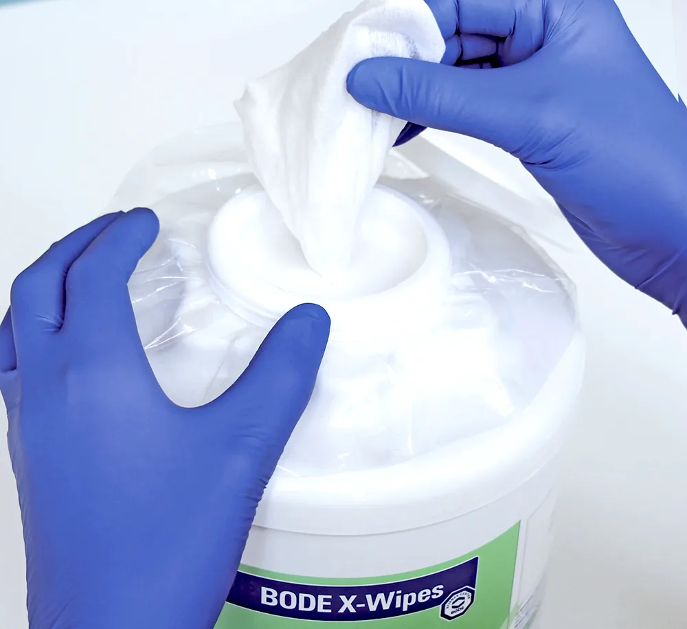 BODE X-Wipes Vliesrollen zur Flächendesinfektion BODE X-Wipes Vliesrollen