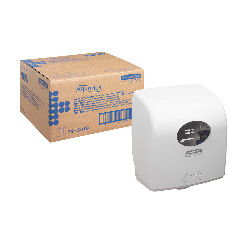 Für stark frequentierte Waschräume Kimberly-Clark Aquarius AQUARIUS Slimroll