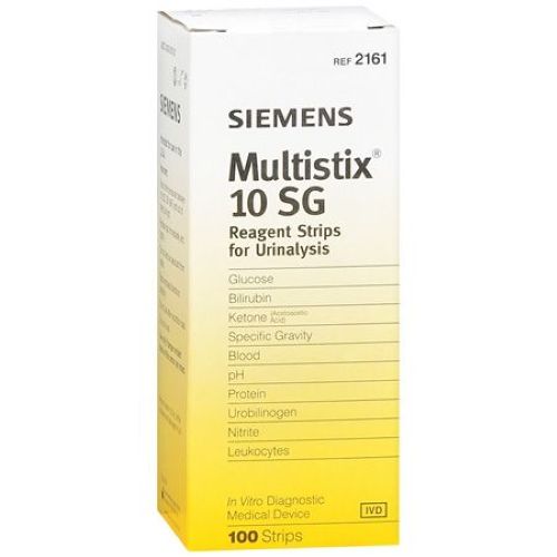 Urinteststreifen Multistix 10 SG