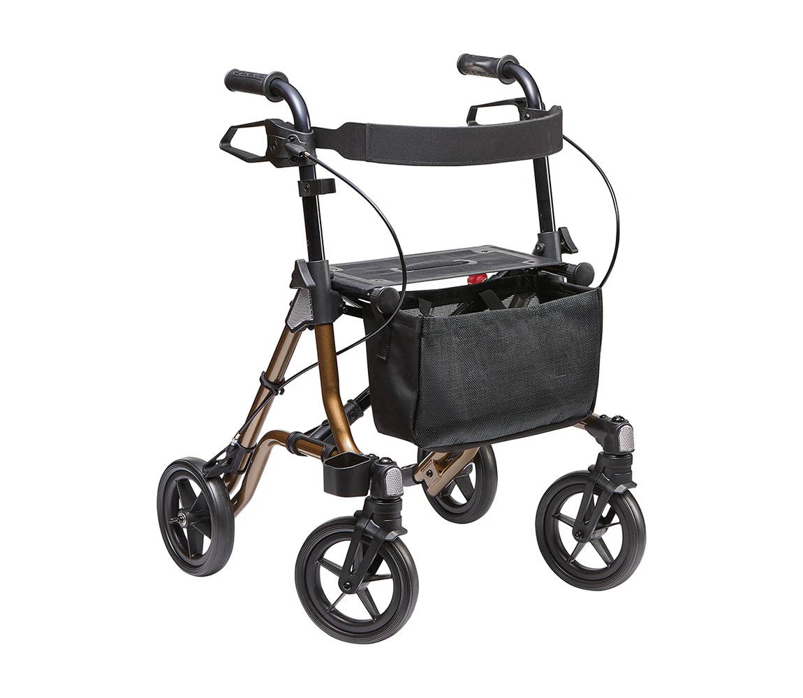 Rollator Taima S GT von Dietz, in der Farbe Sepia metallic Rollator Taima S GT, Farbe Sepia metallic
