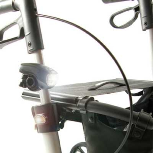 LED-Beleuchtung mit Halterung für Gemino 30, 30 M und 30 S Rollatoren