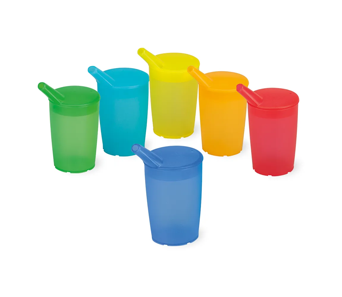Pflegebecher-Set von Ornamin in verschiedenen Farben Ornamin Pflegebecher-Set Modell 805 in verschiedenen Farben