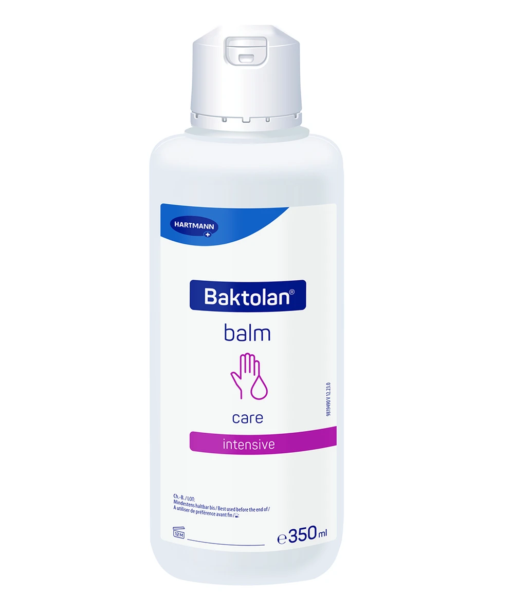 Baktolan Ansicht der Flasche 350 ml, intensive Hautpflege