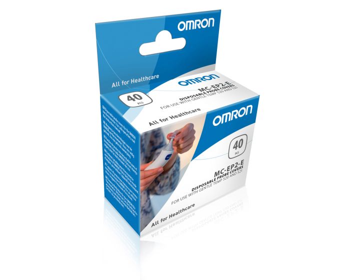 OMRON Einweg-Messhüllen Packung mit 40 Schutzhüllen für Gentle Temp 520 und 521 Ohrthermometer