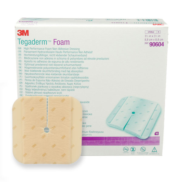 3M™ Tegaderm™ Foam Schaumverband, nicht klebend