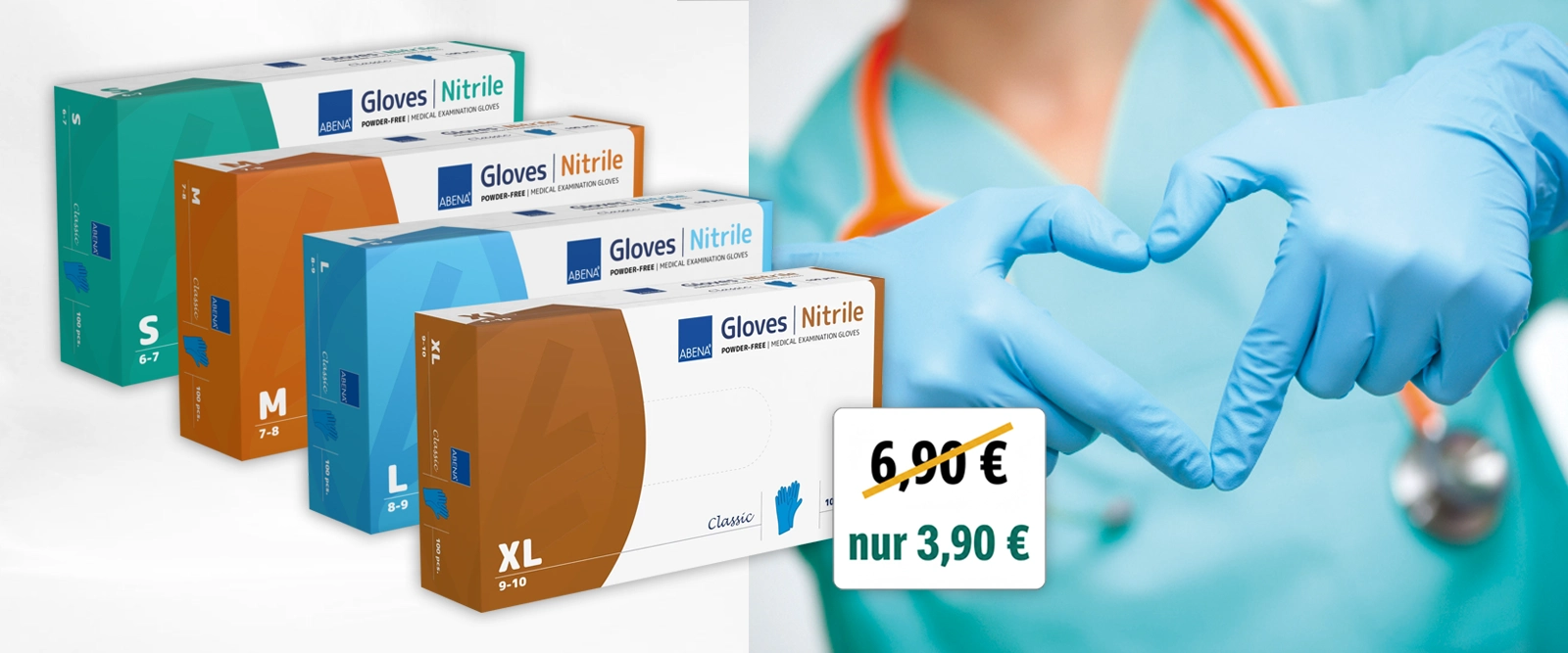 Abena Nitril Handschuhe Aktion