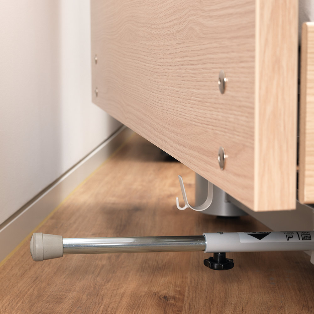 Wandabstandshalter für Pflegebett Regia von Burmeier