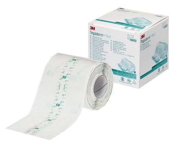 3M Tegaderm Roll transparenter Fixierverband in verschiedenen Breiten