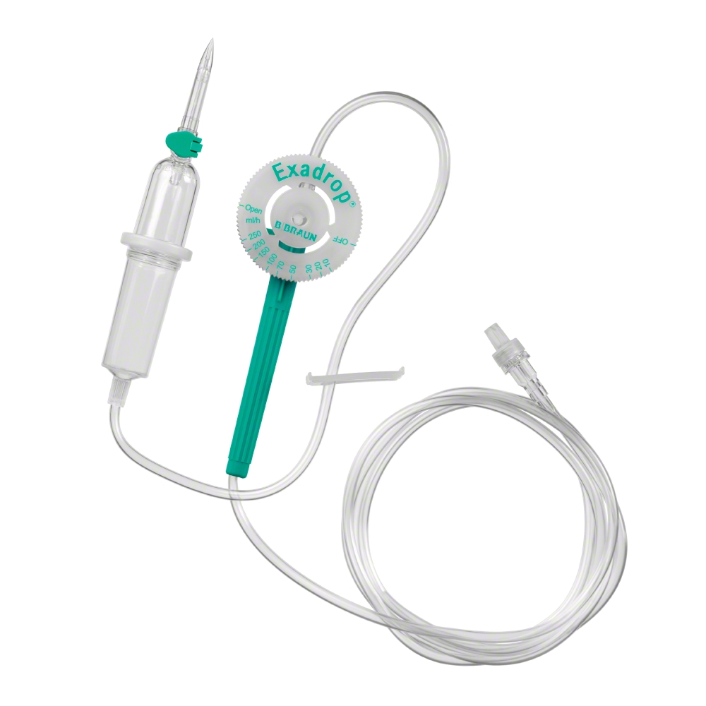 B. Braun Exadrop Infusionsgerät mit Präzisions-Tropfenregler