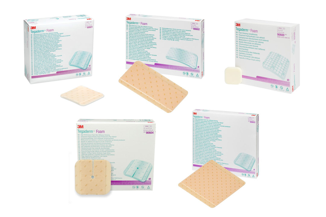 3M™ Tegaderm™ Foam Schaumverband, nicht klebend