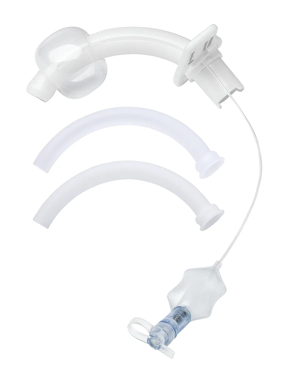 Primed Ultrasoft Basic Cuff Trachealkanüle mit transparentem PU-Cuff und Innenkanülsystem.