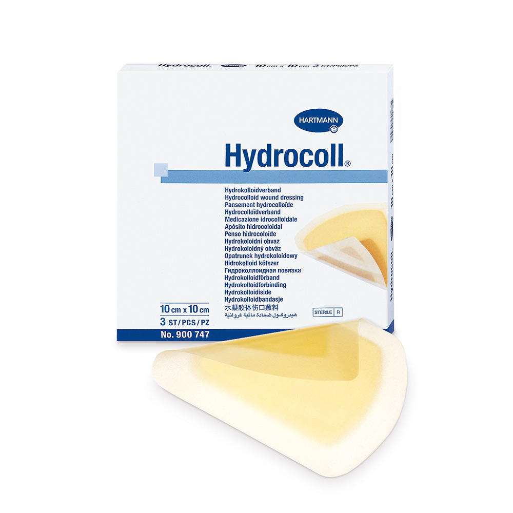 Hydrocoll® Hydrokolloid-Wundauflage in der Einzelverpackung