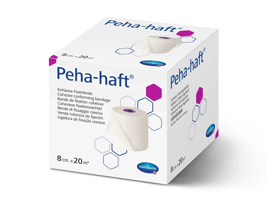  Hartmann Peha-haft® latexfrei, Fixierbinde weiß