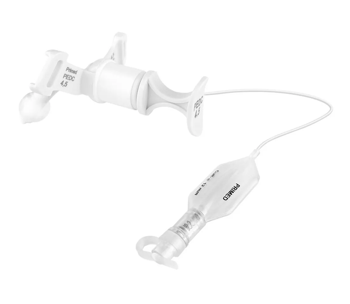 Primed PEDC Pädiatrische Trachealkanüle mit Cuff