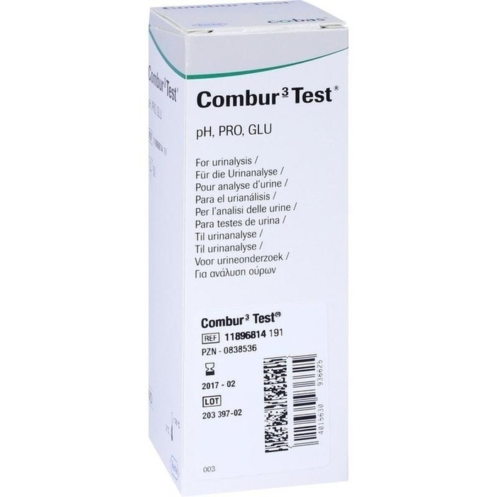 Urinteststreifen Combur 3-Test