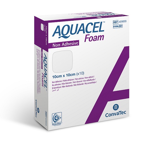 Aquacel foam non adhäsiv - Schaumverband