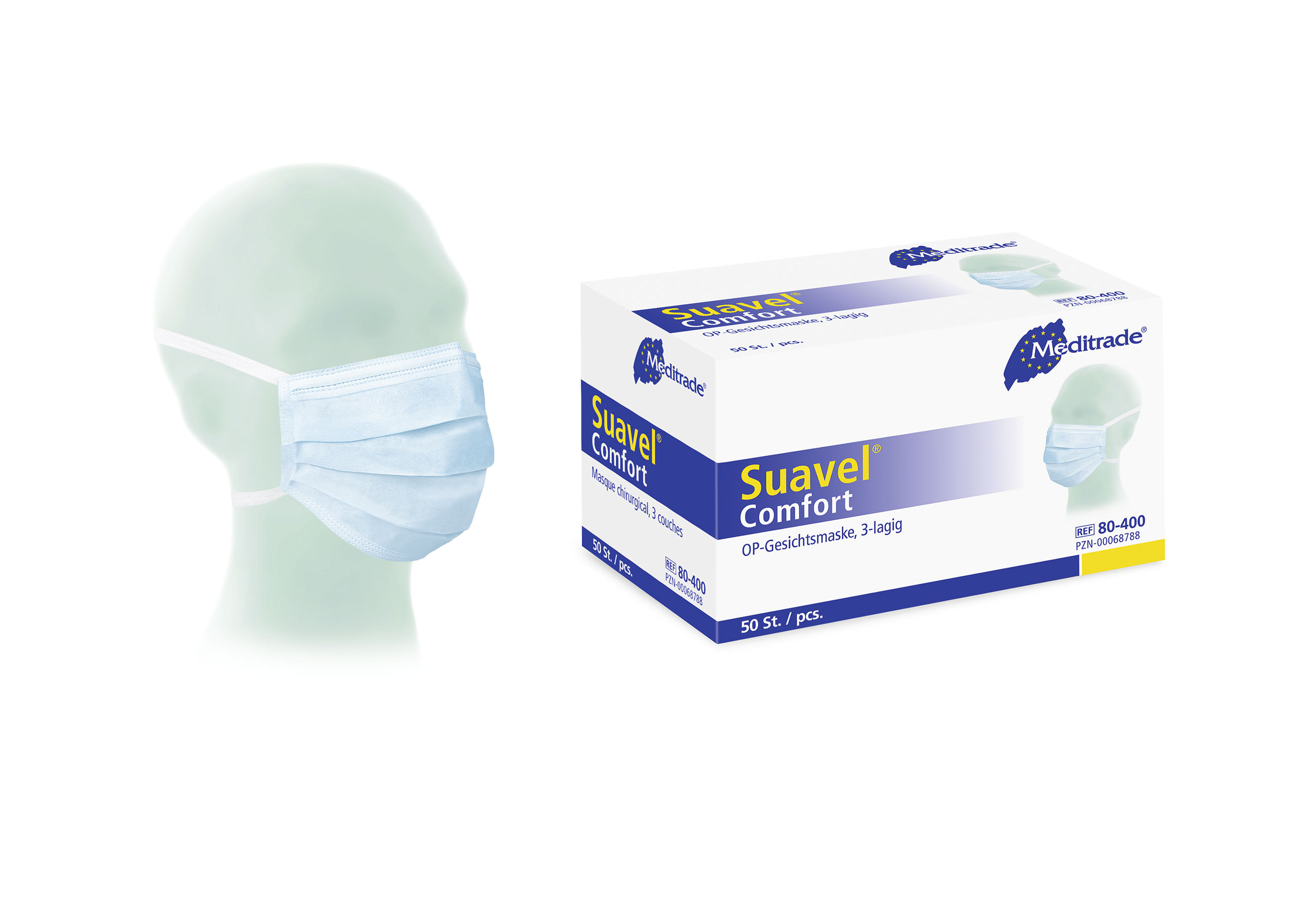 Meditrade Suavel Comfort OP-Masken