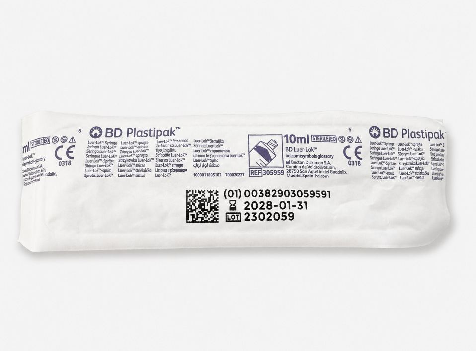 BD Plastipak Injektionsspritze 10ml Luer-Lock