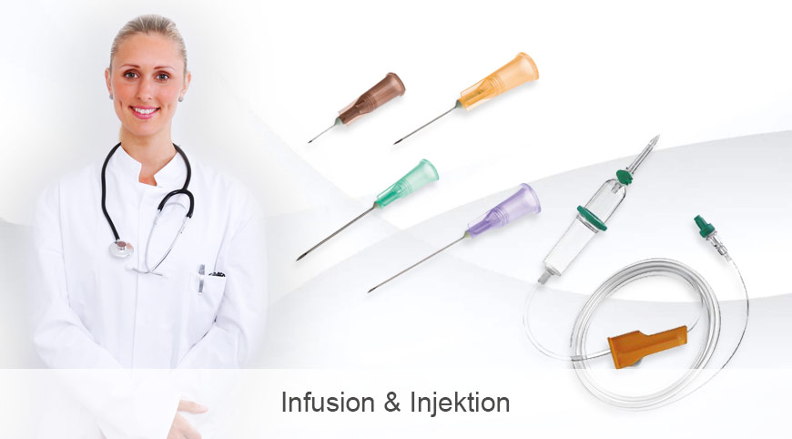 Infusion und Injektion