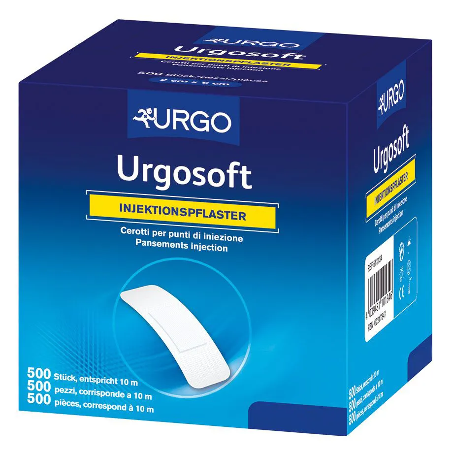 Urgosoft Injektionspflaster, 500 Stück 