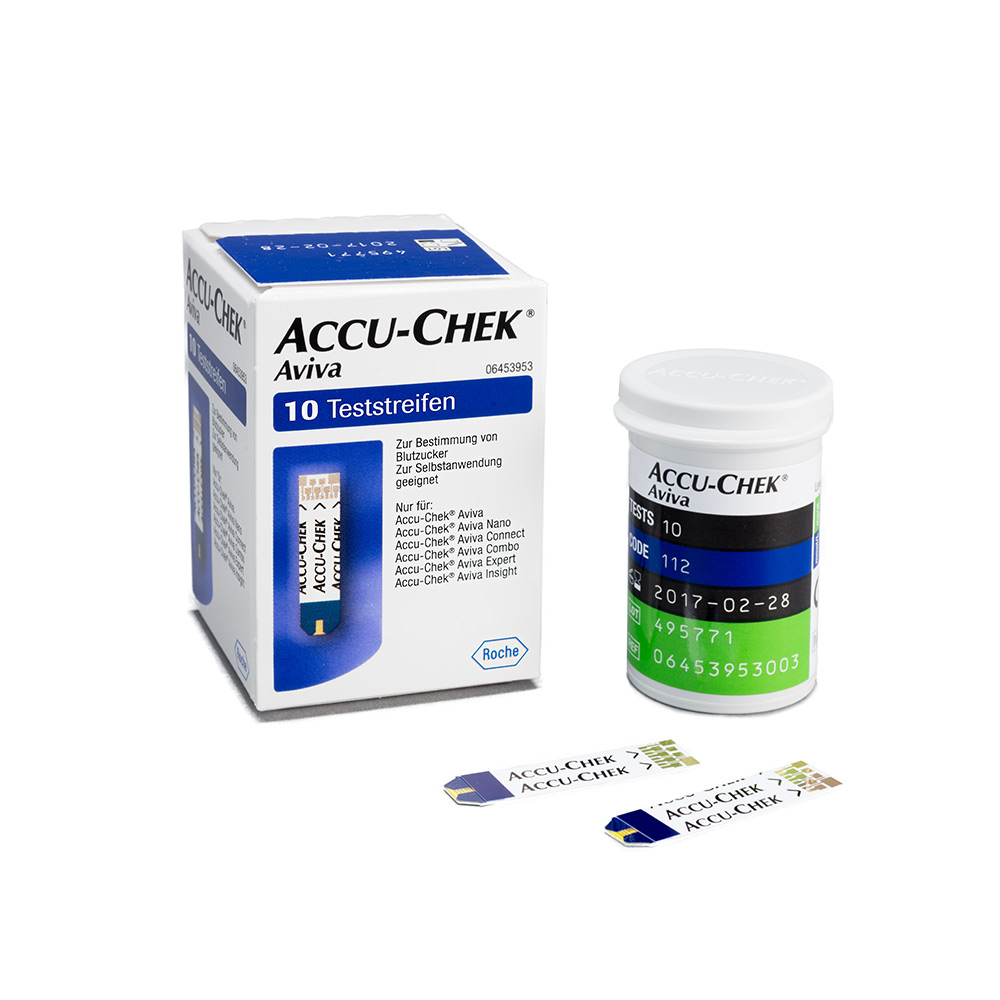 Accu-chek Aviva Sensoren - Teststreifen