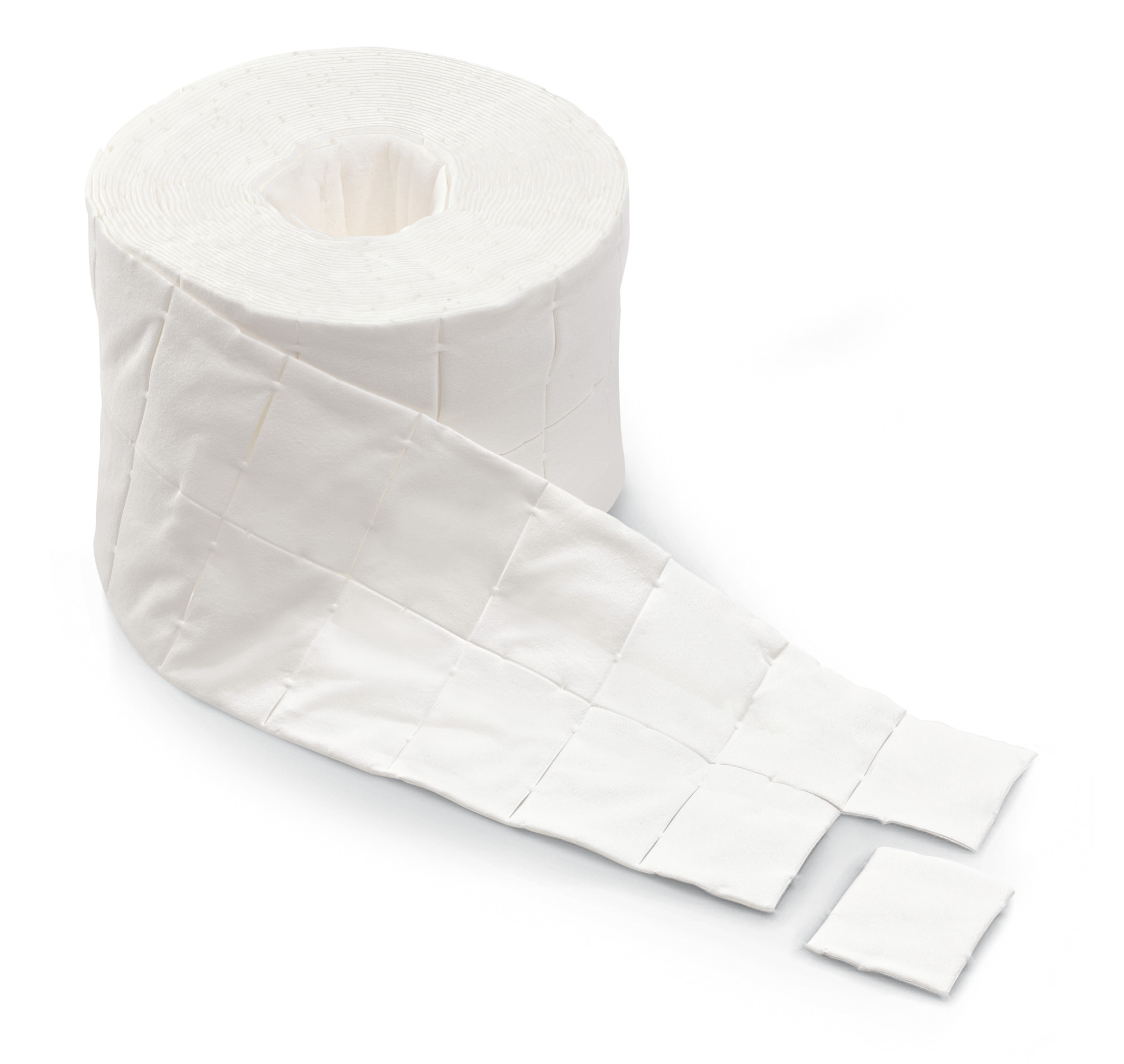 HARTMANN Pur-Zellin unsterile Zellstofftupfer 4 × 5 cm auf der Rolle