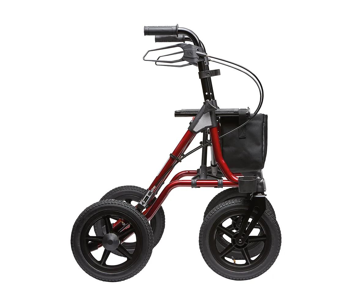 Rollator Taima XC von Dietz, mit Luftbereifung, Ansicht Seite
